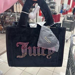 Juciy Couture Black Cross Body Bag